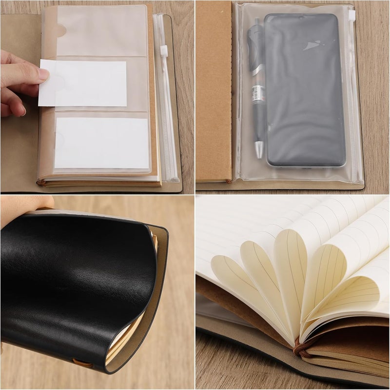 PRSTENLY Gifts for Son Leather Journal, to My Son Gifts 140 Page Refillable Journal Notebook, Birthday Christmas Gift for Sons from Mom Dad - Image 3